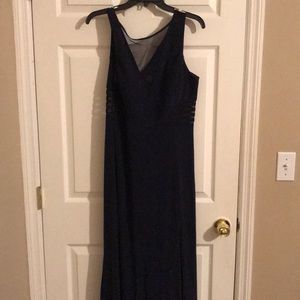 Navy blue dress